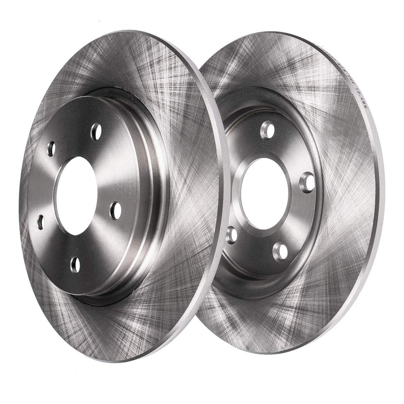 8pc Front Rear Disc Brake Rotors Ceramic Brake Pads for Hyundai Ioniq Kia Niro gallery