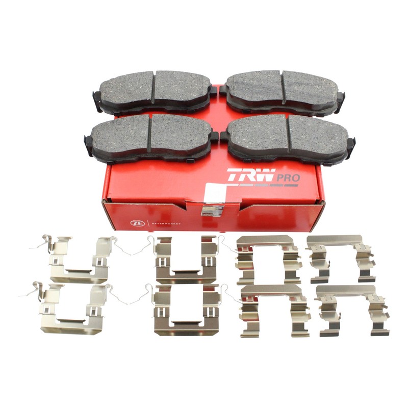 DuraGo Front Rotors TRW Pro Ceramic Disc Brake Pads Kit For Nissan Sentra SE-R gallery