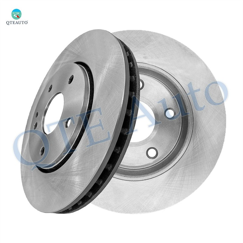 Front Brake Rotors 302mm For 2009-2012 Dodge Journey Except Heavy Duty Brakes