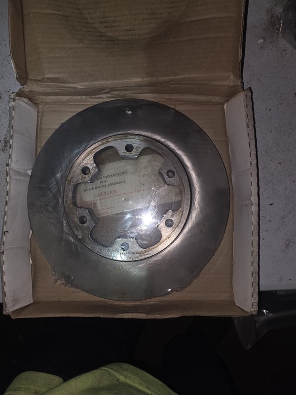 Front Disc Brake Rotor Neotek 106104 Ref 40206-10W00 9917R fits 83-86 Nissan 720