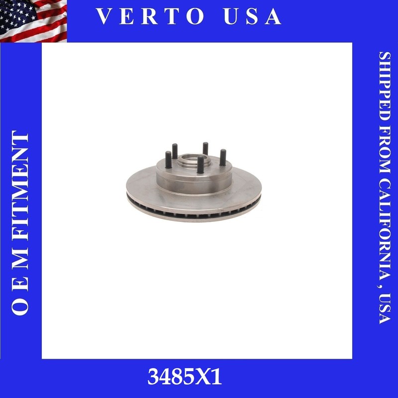 Front Brake Rotor For Volvo Cars 740, 745 & 760 Base on Chart 262mm
