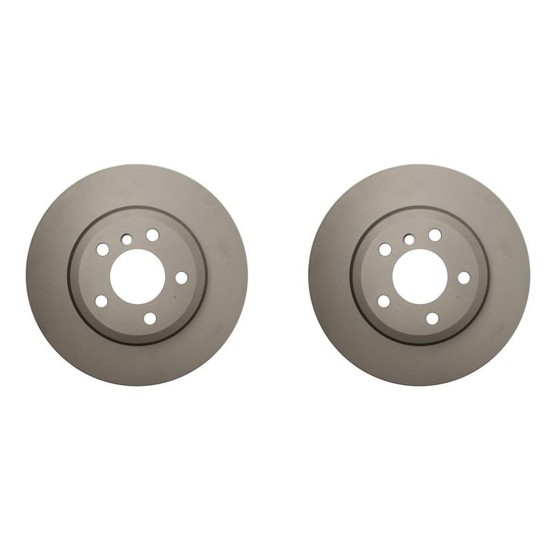 Hella Pair Set of Front 325mm Vented Disc Brake Rotors For BMW E83 X3 2004-2010