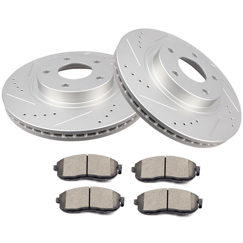 Front Disc Brakes Rotors Brake Pads for Nissan Altima Maxima For Infiniti I35