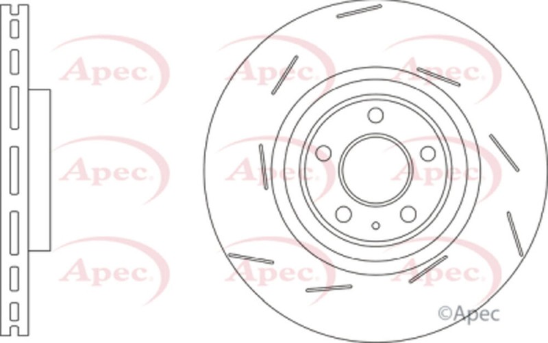 Front Right Brake Disc Fits Porsche Macan 2014-2018 3.0 D 95B615302F gallery