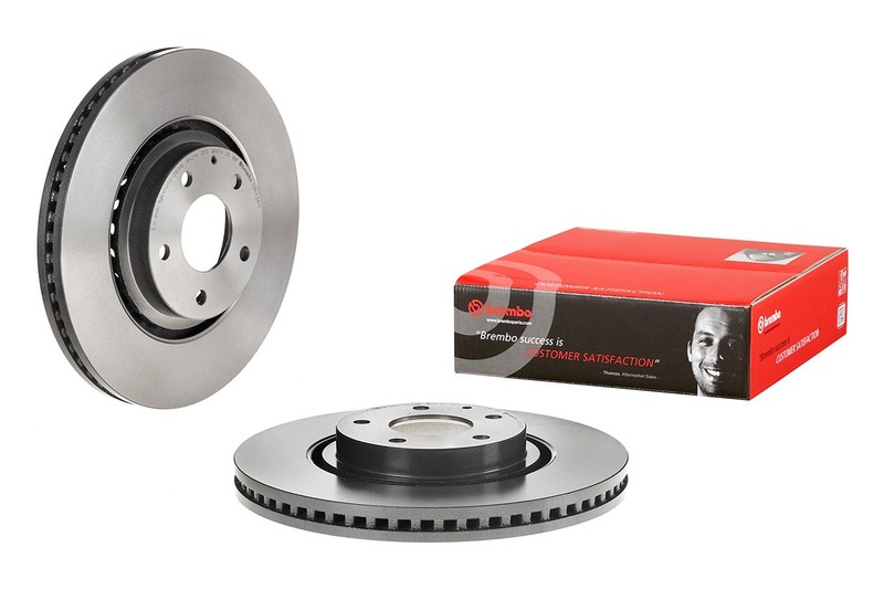 Brembo Front Disc Brake Rotor for Mazda CX-5, CX-9, 6 (09.E034.11)