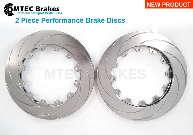 MTEC brakes set rear brake discs for R35 GTR 380 mm pair grooves without hubs