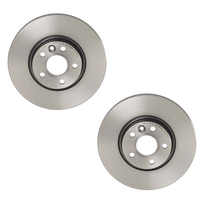 Brembo Pair Set 2 Front 300mm Disc Brake Rotors For Volvo S60 S80 V60 V70 XC70
