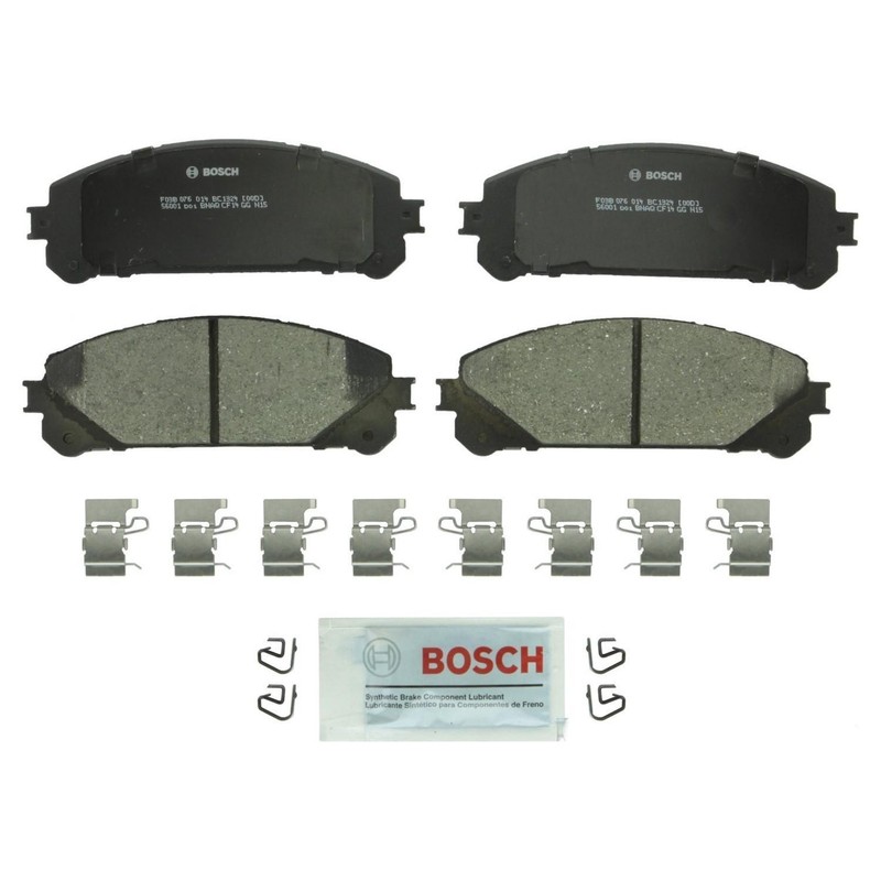 Bosch OEM Front & Rear Ceramic Brake Pads Kit For 2018-2021 Lexus NX300 gallery