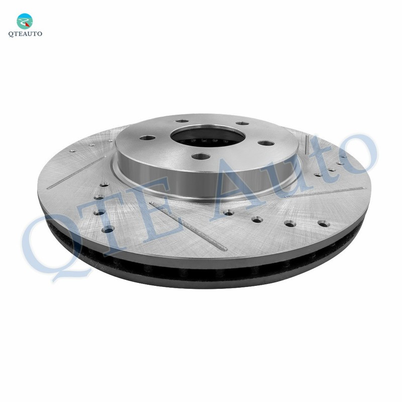 Front Drilled Slotted Brake Disc Rotors 303mm For 2005-2012 Ford Escape gallery
