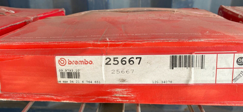 *Brembo Rear Brake Rotor - 09.9793.10 - Fits BMW 328i 2007-2013, 325i 2006 gallery