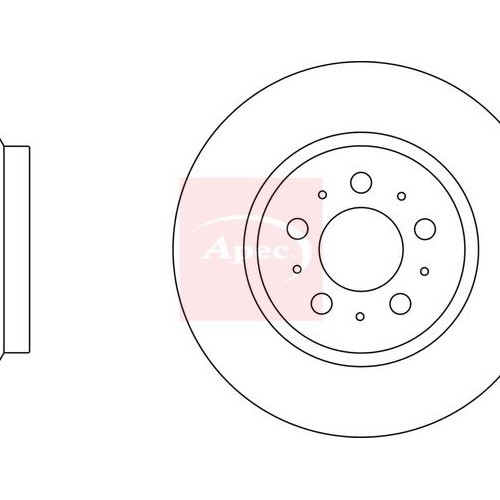 APEC Brake Disc DSK2441