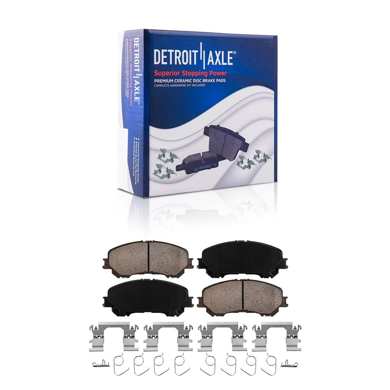 Front & Rear Brake Rotors + Ceramic Brake Pads for 2014-2019 Nissan Rogue Sport gallery