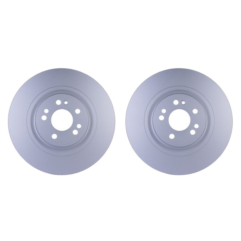 Hella Pair Set of Front 345mm Disc Brake Rotors For ML430 ML500 ML55 AMG W163