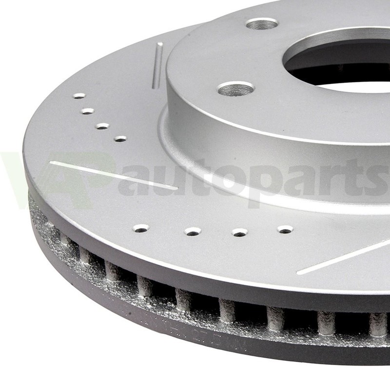 Front Drilled Slotted Brake Discs Rotors Kit For ISUZU HOMBRE GMC SONOMA 4WD 4X4 gallery