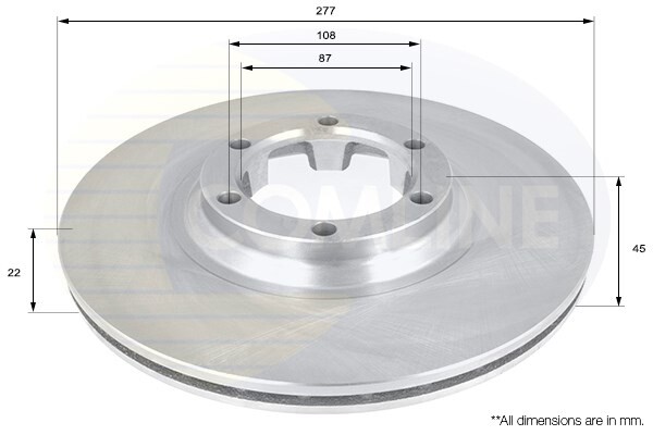 Fits Mitsubishi L200 1986-1996 L300 1986-2003 Ruva Front Brake Disc #1 gallery