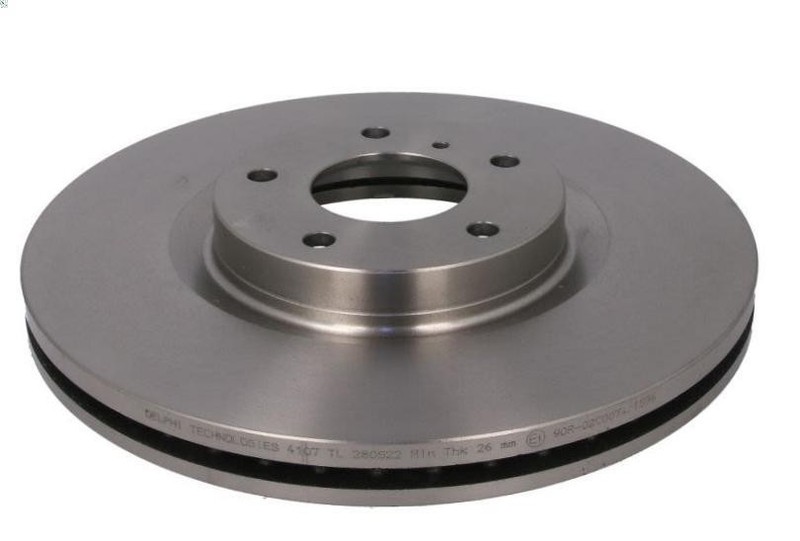 2X Brake Disc Delphi BG4107 for Infiniti EX 2.5 2010-2013 gallery