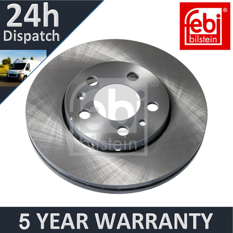 Fits Seat Ibiza Skoda Fabia VW Polo Golf Fox Febi Front Brake Discs 8Z0615301D