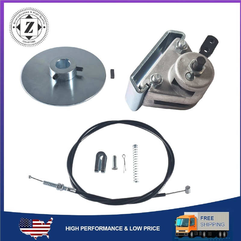 6″ Brake Rotor Disc 1″ Bore Brake Caliper 56″ Cable Kit For Go Kart & Mini Bike