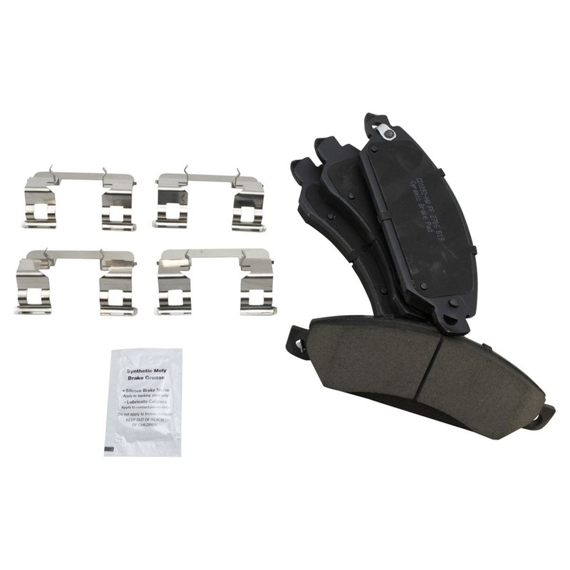 TRQ Front Premium Posi Ceramic Disc Brake Pads & Rotors Kit for Chevy GMC gallery