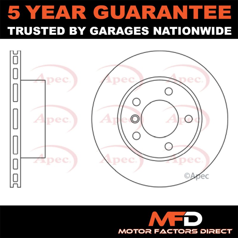 Fits BMW 1 Series 2004-2011 1.6 2.0 D MFD Front Brake Disc 34116854996