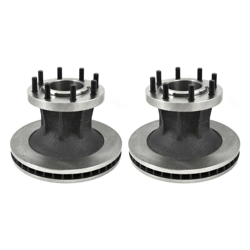 2X Front Disc Brake Rotor and Hub Assembly DuraGo Fits Dodge Ram 3500 1994-1999 gallery
