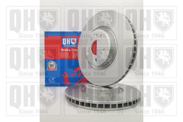 2x Brake Discs Pair Vented fits AUDI Q5 FY, FYT 2.0 Front 2019 on 349mm Set QH gallery