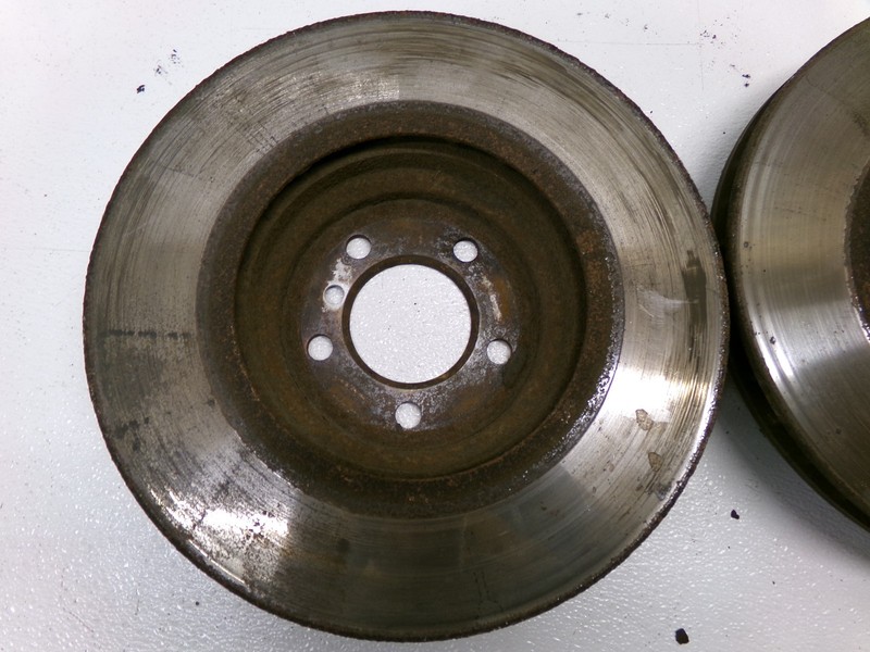 06-15 BMW 330i 335i 335xi X1 Left Right Brake Rotor Disc Ventilated Set 34216855 gallery