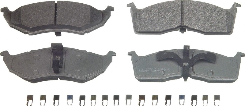Wagner ThermoQuiet QC730B Ceramic Disc Brake Pad Set