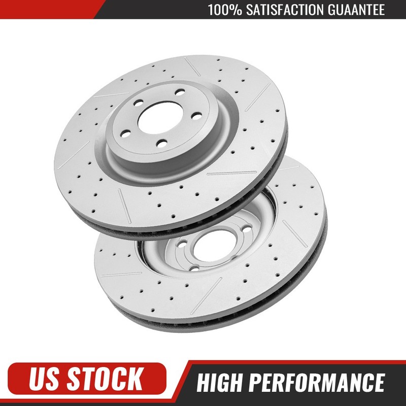 363mm Front Disc Brake Rotors for 2020-2025 Explorer Police Interceptor Utility
