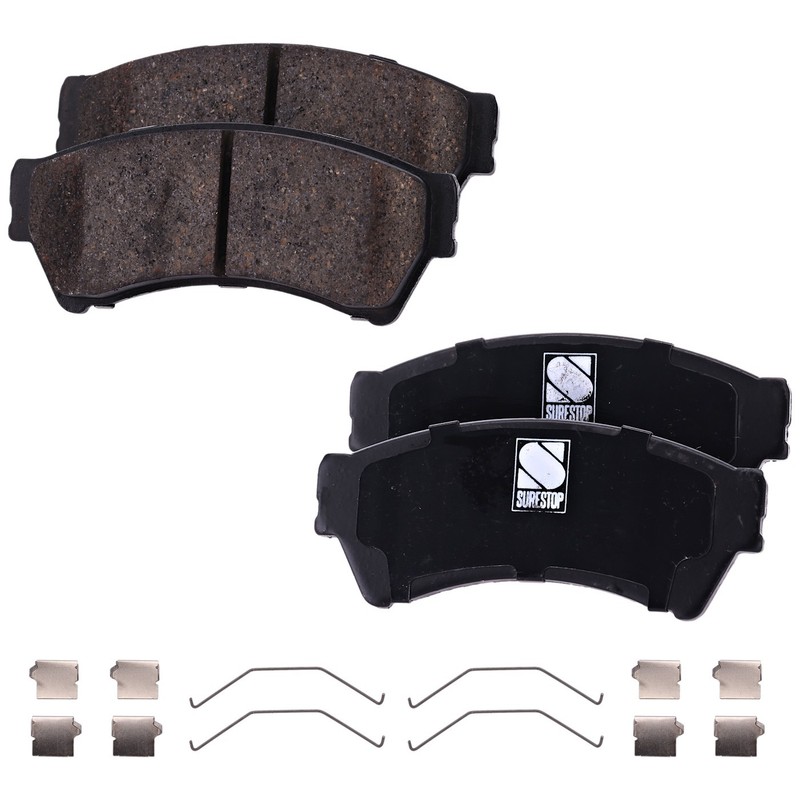 Front Brake Disc and Pad Kit for Mazda Lincoln MKZ Ford Fusion Mercury Milan gallery