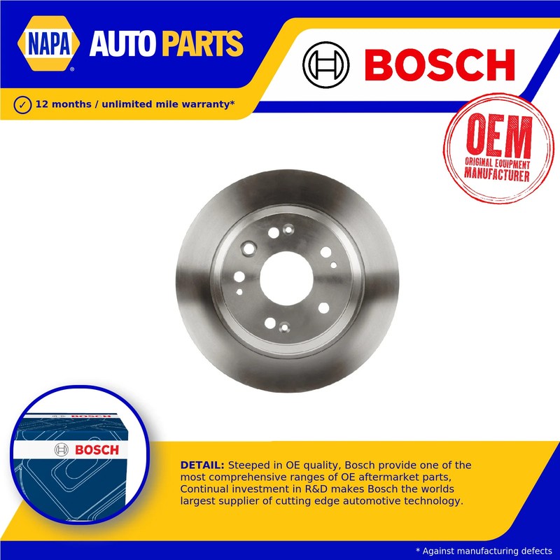 2x Brake Discs Pair Solid fits HONDA ACCORD CM1 2.0 Rear 03 to 08 281.8mm Set