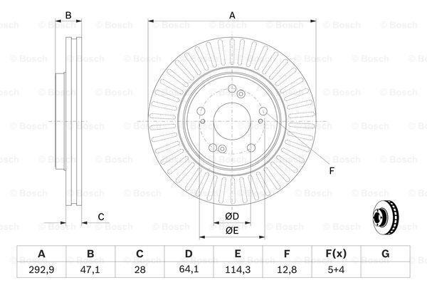 Fits Honda CR-V 2006-2024 + Other Models Firstpart Front Brake Disc gallery