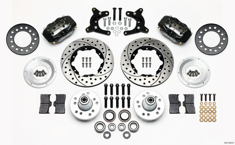 Wilwood Brakes Disc Brake Caliper / Rotor / Pad Kit | 140-11022-D