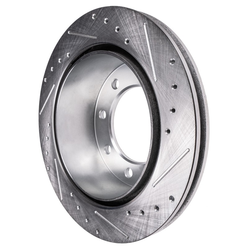 Front Rear Drilled Brake Rotors Kit for 2012 - 2021 Nissan NV2500 NV3500 NV1500 gallery