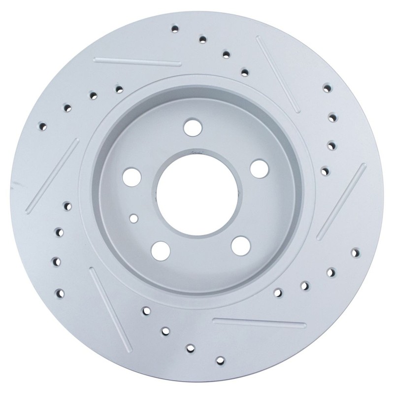 TRQ Rear Brake Rotors Set For 2005-2009 Audi A4 A4 Quattro gallery