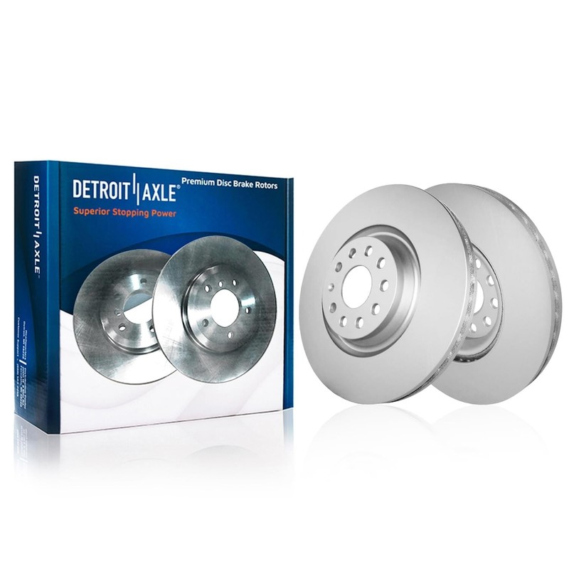 Front Disc Brake Rotors Ceramic Brake Pads Kit for 2018 - 2022 Atlas Cross Sport gallery