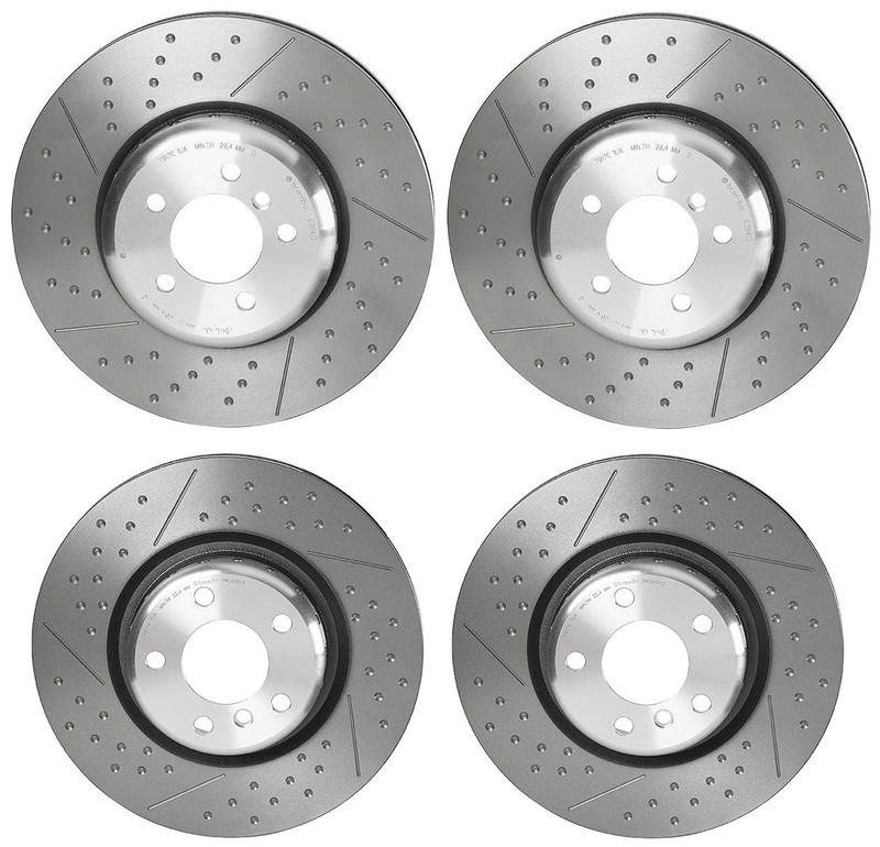 Brembo Front & Rear M Performance Brake Disc Rotors Kit For BMW F20 F23 F30 F36