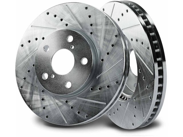 44DJ69T Front Brake Rotor Set Fits 2001-2005 Lexus IS300 3.0L 6 Cyl