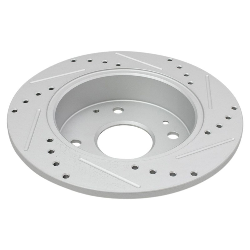 Front & Rear Performance Drilled Slotted Rotor & Ceramic Brake Pad Kit gallery