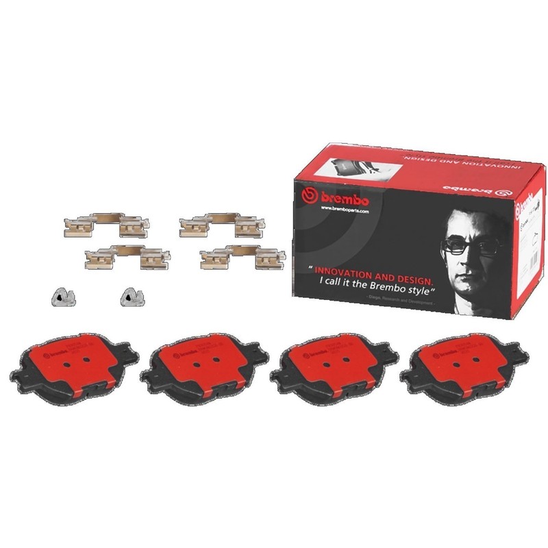 Brembo OEM Front Ceramic Brake Pads Kit For 2005-2010 Scion tC 10 Year Warranty