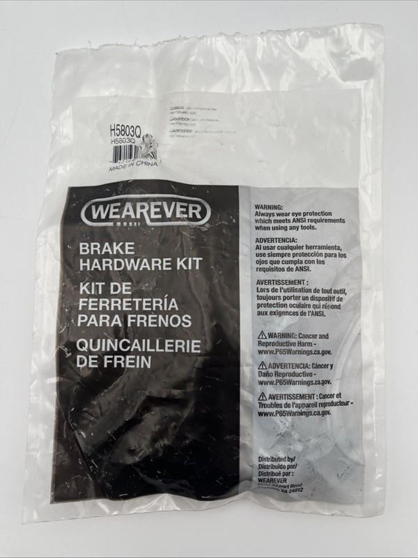 Carquest Disc Hardware Kit H5803Q gallery