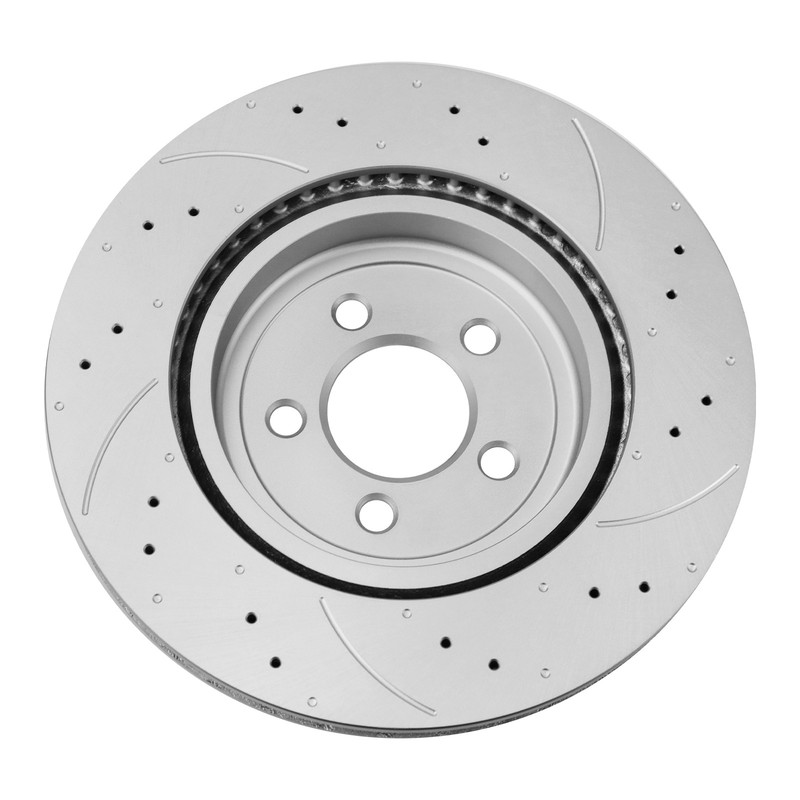 345mm Front Rear Drilled Rotors Brake Pads for Dodge Charger Challenger Magnum gallery