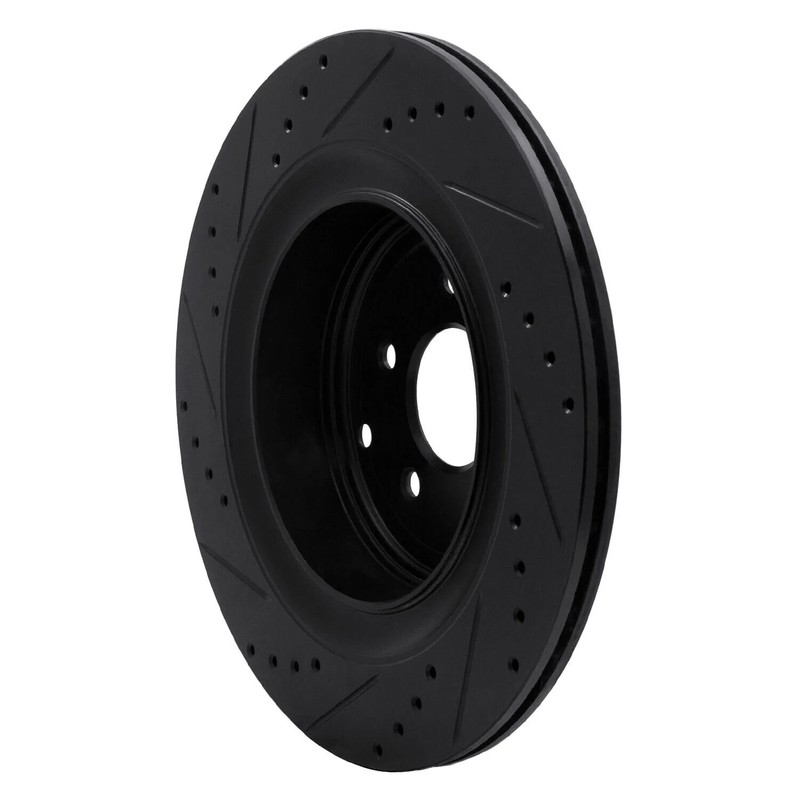 For Infiniti Q50 14-20 Brake Rotor eLINE Drilled & Slotted 1-Piece Rear gallery