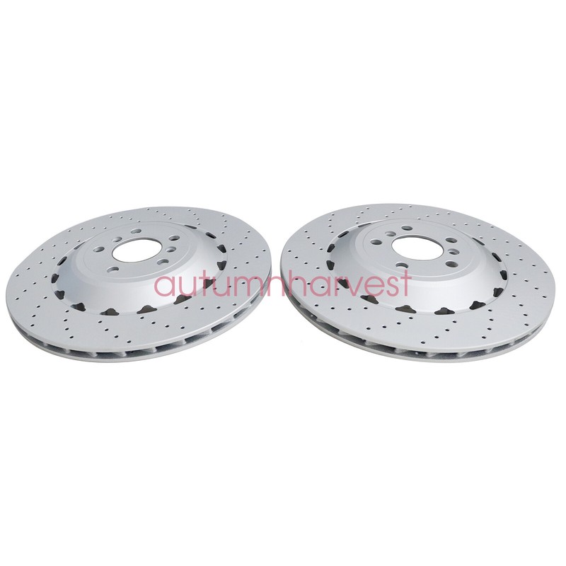 Pair Disc Brake Rotor 34212284103 34212284104 For BMW F06 F10 F12 M5 M6 gallery