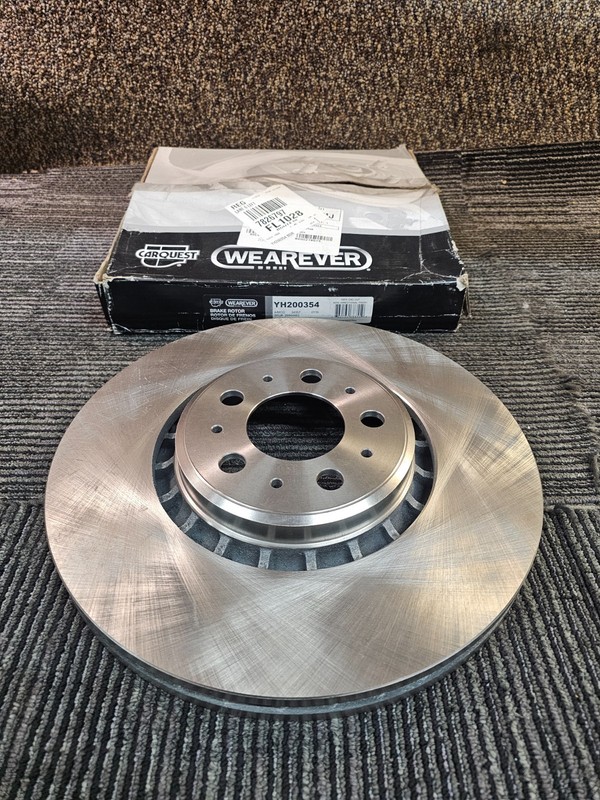(QTY 2) Volvo XC90 2003-2014 Front Vented Cast Iron Disc Brake Rotor YH200354 gallery
