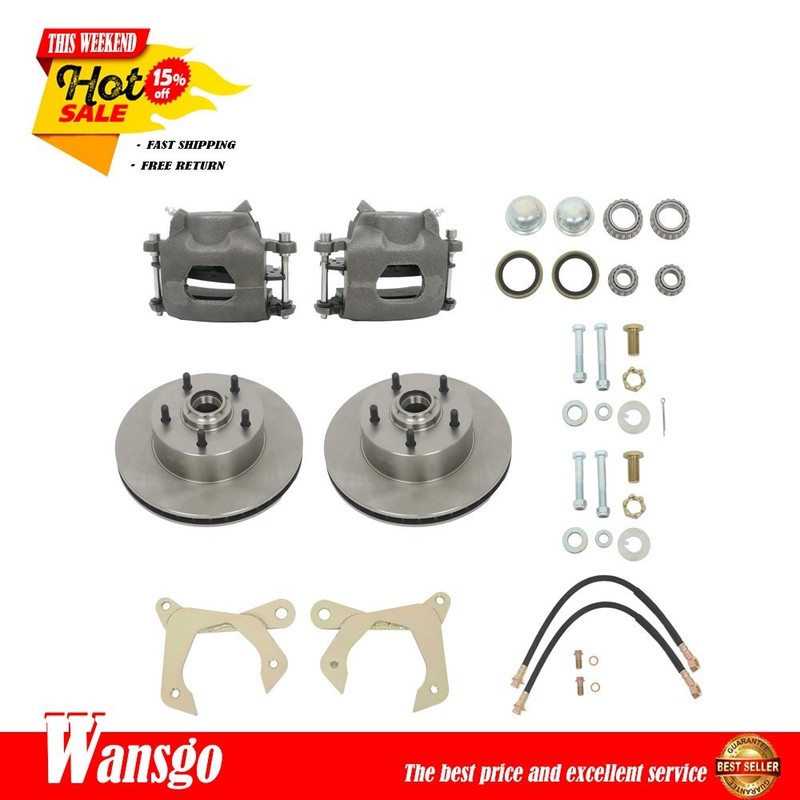 For Chevrolet Two-Ten Series One-Fifty Series Del Ray 1957 Front Disc Brake Kit