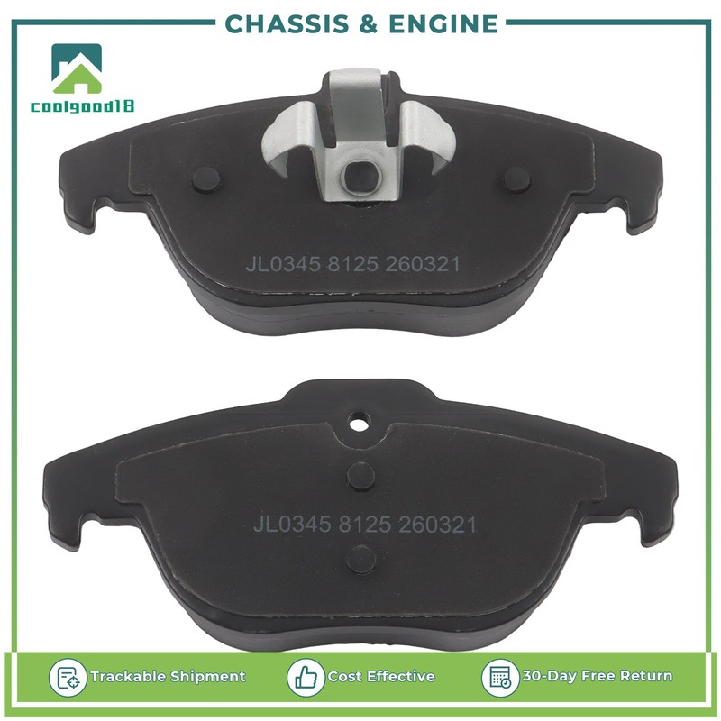 For Mercedes-Benz C350 C204/W204/W205 12Pcs F&R Disc Brake Rotors & Ceramic Pads gallery