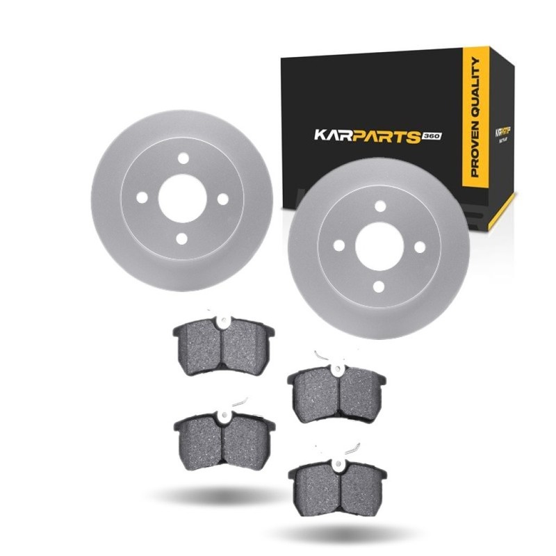 For Ford Focus 2001-2007 Brake Set Rear | Plain Rotor | Performance/Racing Style