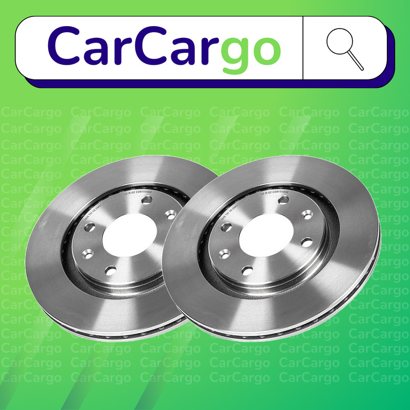 Vented Front Brake Discs Citroën Berlingo 1.9 D 70 1999-2011 266 mm