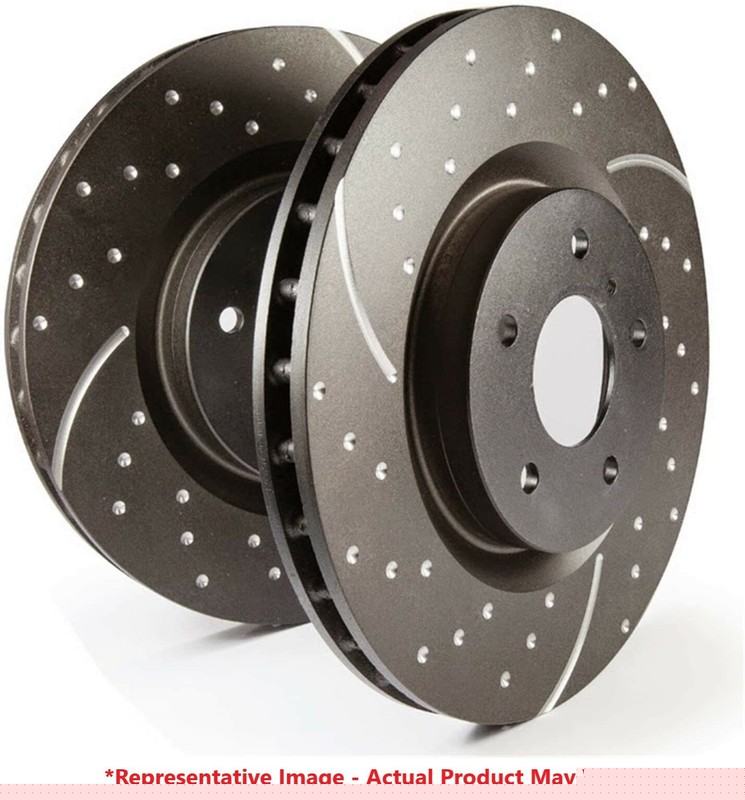 EBC GD Sport Grooved Front Rotors for 14-18 Q50 / QX60 / 13-18 Pathfinder GD7631